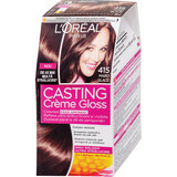 Loreal Paris CASTING CREME GLOSS Vopsea păr 415 Maron Glac, 1 buc