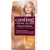 Loreal Paris CASTING CREME GLOSS Haarfärbemittel 801 satinblond, 1 Stück