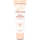 Miss Sporty Insta Mousse Matte fond de ten 002 Sand, 30 ml