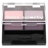 Miss Sporty Studio Colour Quattro Eyeshadow 402 Smoky Green Eyes, 5 g