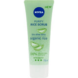 Nivea Scrub cu orez pentru ten mixt, 75 ml