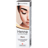 RENOVITAL Henna Sensitive Augenbrauencreme Farbstoff braun, 6 g