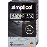 simplicol Schwarze Auffrischungsfarbe, 400 g