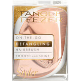 Tangle Teezer Perie pentru păr COMPACT STYLER ROSE GOLD/IVORY, 1 buc