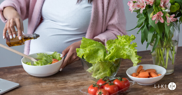 Alimentation correcte pendant la grossesse - meilleurs produits et compléments utiles