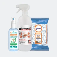 Sanitizers en doekjes