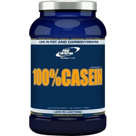 100% Casein mit Schokoladengeschmack, 750 g, Pro Nutrition