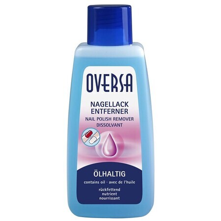 Dizolvant lac unghii cu ulei, 200 ml, Oversa