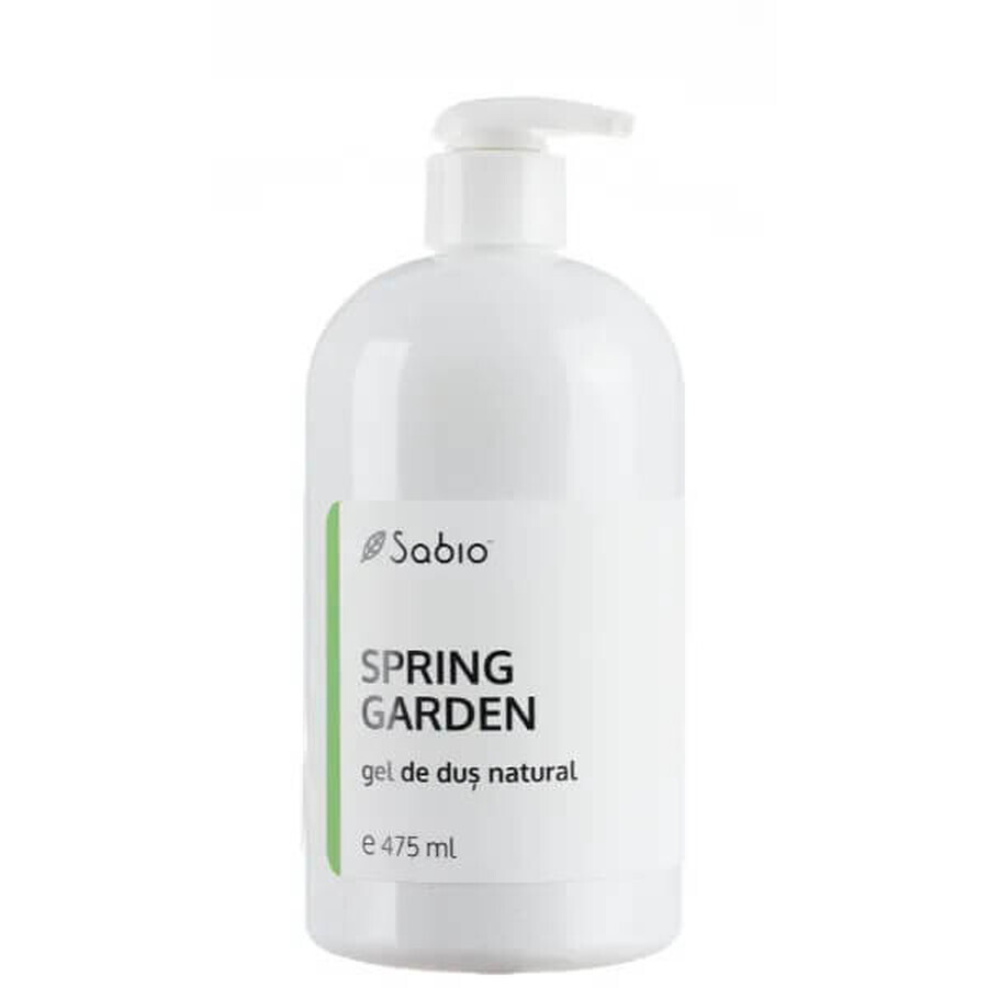 Spring Garden natürliches Duschgel, 475 ml, Sabio