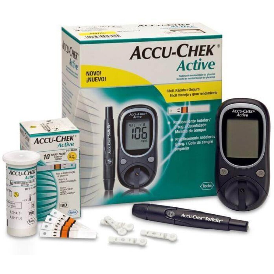 Glucometru Accu-Chek Active, Roche