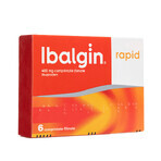 Ibalgin Rapid 400 mg, 6 comprimate, Sanofi