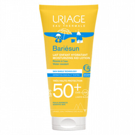 Lapte protecție solară copii SPF50+ Bariesun, 100 ml, Uriage