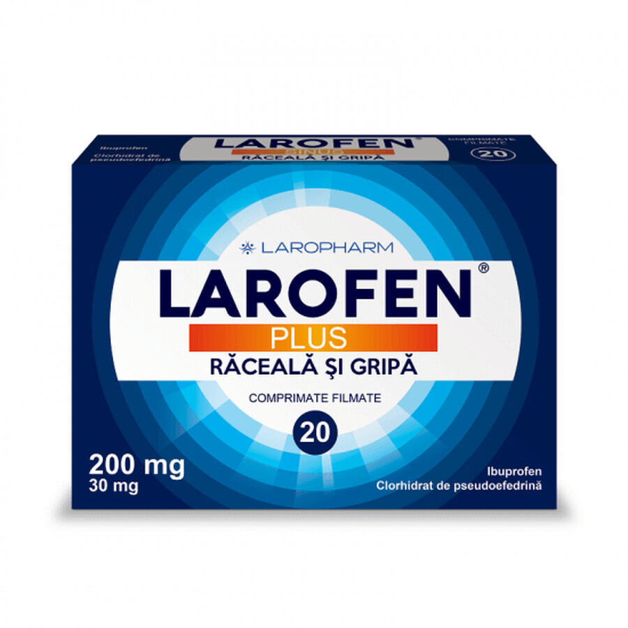Larofen Plus, 200 mg, 20 Tabletten, Laropharm Bewertungen