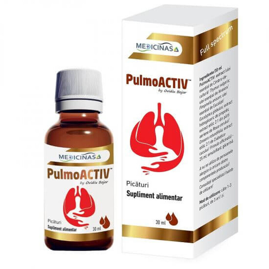 PulmoActiv Tropfen, 30 ml, Medicinas Bewertungen