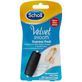 Velvet Smooth Express Pedi elektrische Akku-Nachfüllpacks, 2 Stück, Scholl