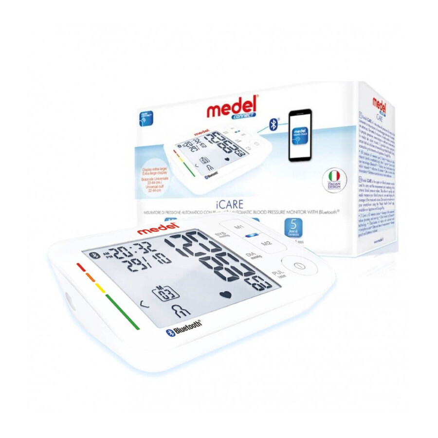 Medel iCare Automatisches Bluetooth-Blutdruckmessgerät, Art.95164, Medel