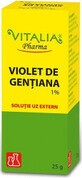 Violet de Genţiană 1%,  25 g, Vitalia
