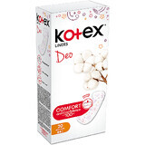 Absorbante zilnice Normal Deo, 20 bucati, Kotex