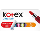 Normale UltraSorb-Binden, 32 Stück, Kotex