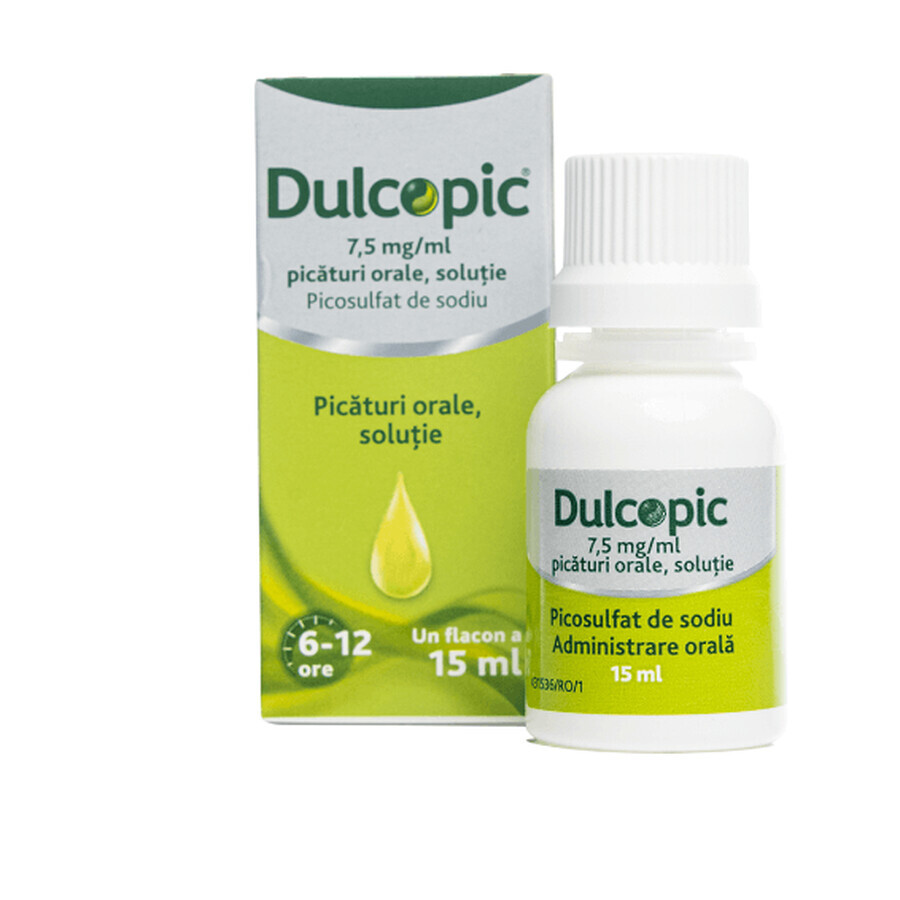 Dulcopic, 7,5 mg/ml, 15 ml, Tropfen zum Einnehmen, Sanofi