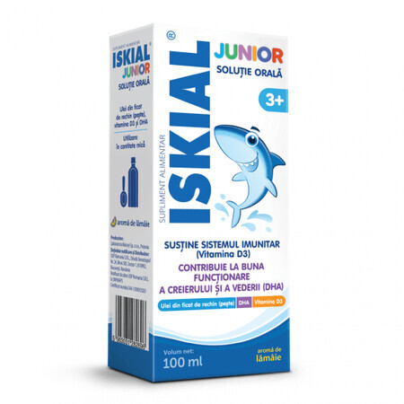 Iskial Junior orale Lösung, 100 ml, USP Rumänien
