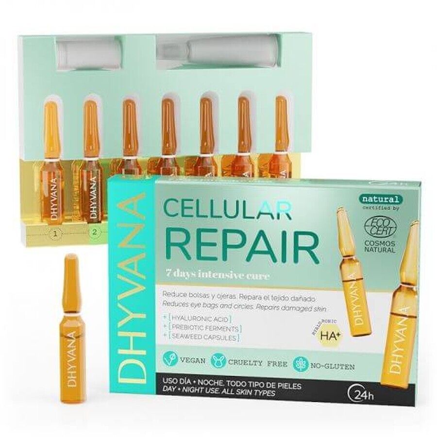 Ser pentru ten Cellular Repair, 7 fiole x 2 ml, Dhyvana