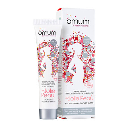 Crema hidratanta si echilibranta pentru fata, Ma Jolie Peau, Omum, 40ml