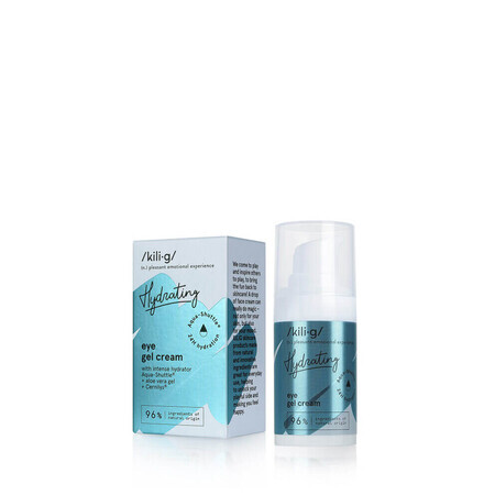 Gel-crema intens hidratanta pentru ochi, Kilig Hydrating, 15 ml