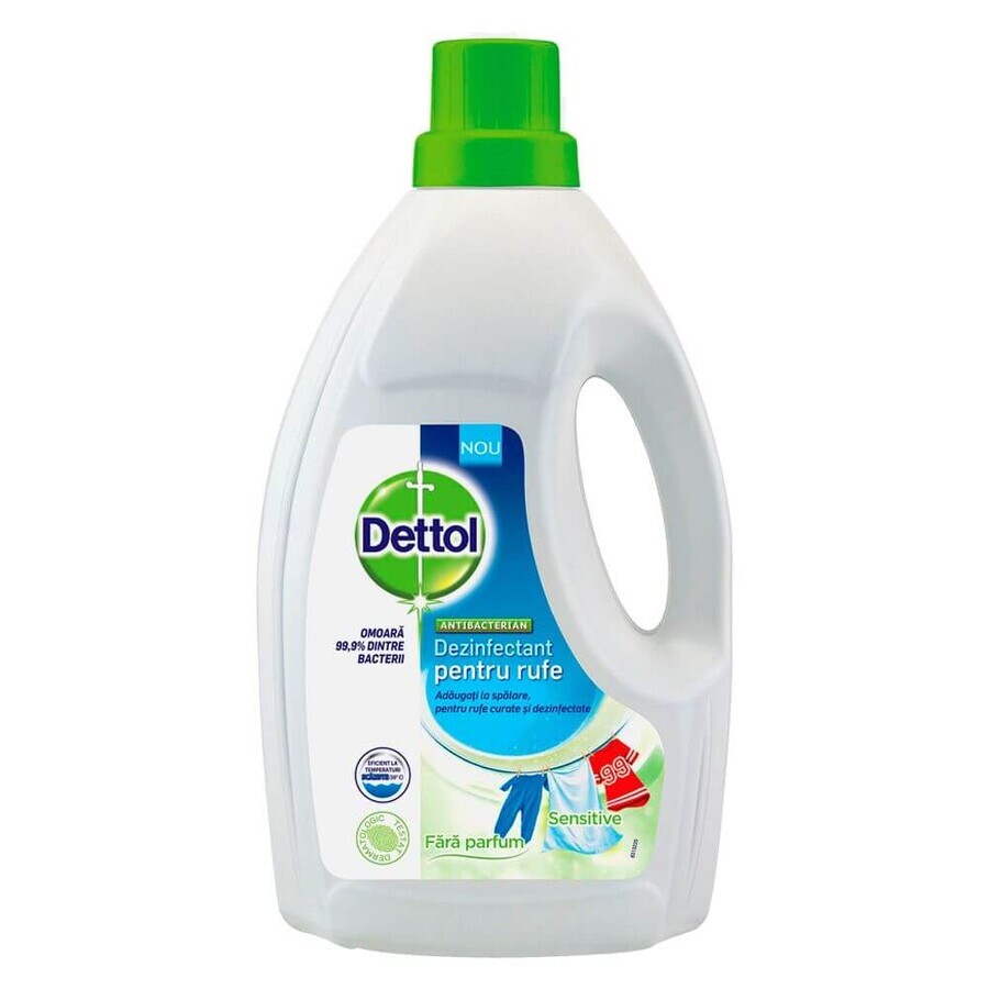 Dezinfectant pentru rufe Sensitive, 1500 ml, Dettol