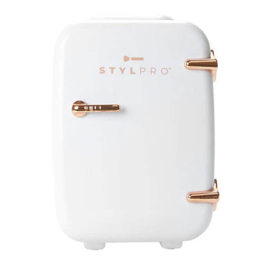 Mini Frigider Cosmetice, Rose Gold, Stylpro, 4 L