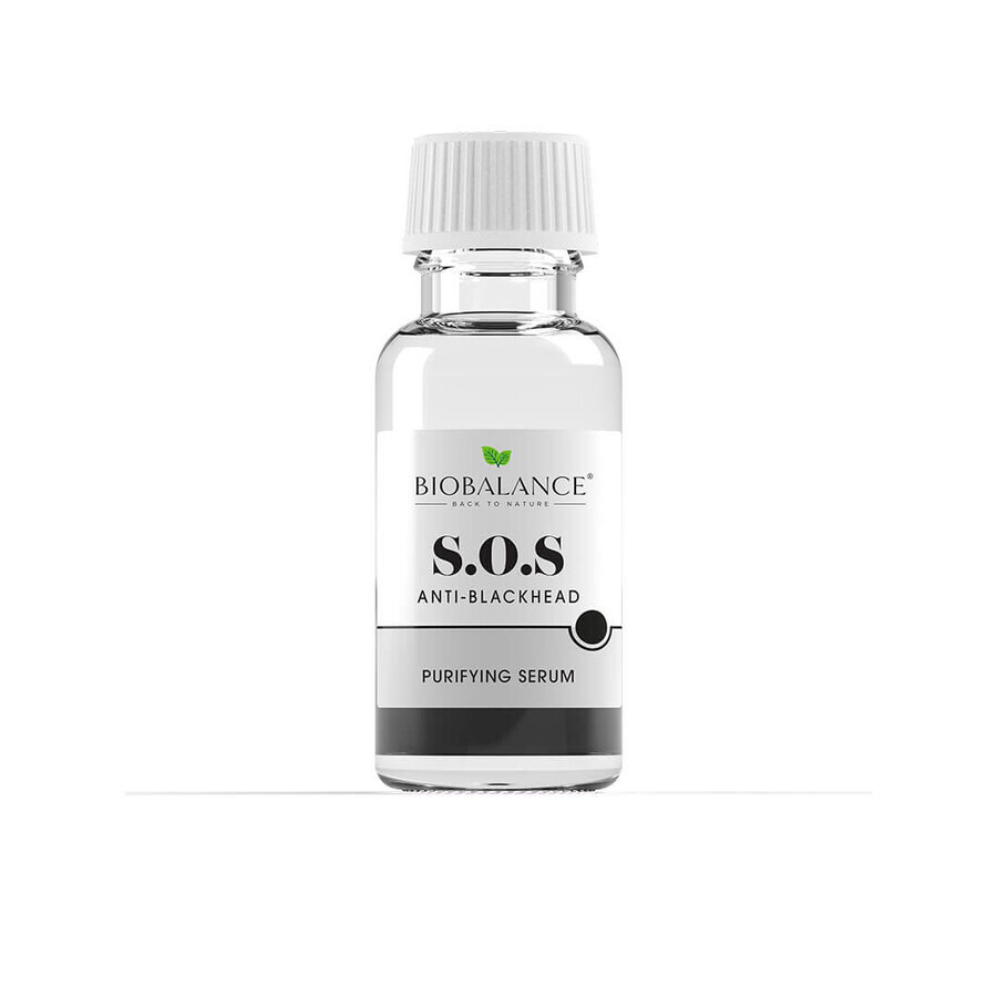 S.O.S Purifying Serum, Reinigendes Serum gegen Mitesser, Bio Balance, 20 ml