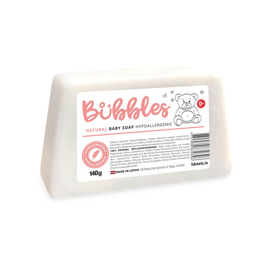 Sapun hipoalergenic pentru bebelusi, Bubbles, 140 g