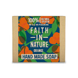 Sapun natural solid cu portocala, Faith in Nature, 100 gr