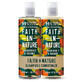 Set Sampon &amp; Balsam Grapefruit si Portocala, par normal sau gras, Faith in Nature, 2 x 400 ml