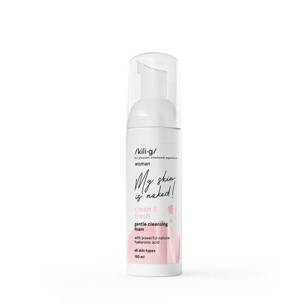 Spuma pentru curatare faciala, KILIG WOMAN, 150 ml