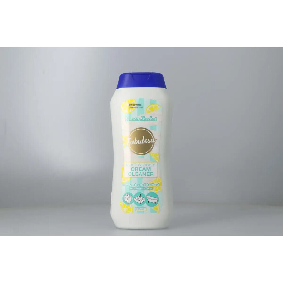 Fabulosa Cremă de curățare suprafețe lămâie, 500 ml