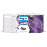 Regina Hârtie igienică Delicate Lavander 3 straturi, 8 buc