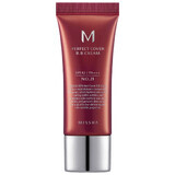 BB Cream M Perfect Cover SPF42/PA+++, 20 ml, tono 21, Missha