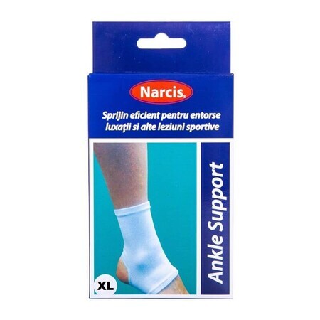 Elastische enkelbandage, maat XL, 1 stuk, Narcis