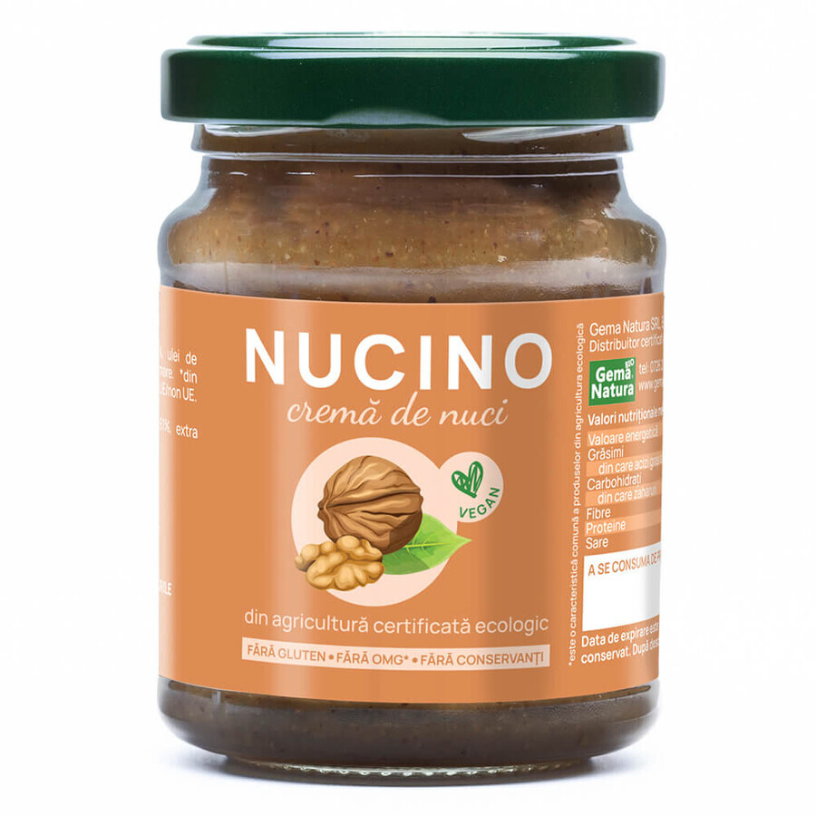 Nucino Bio-Walnusscreme, 120 g, Gema Natura
