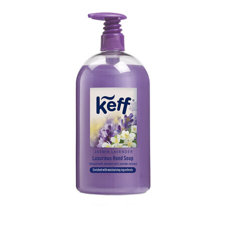 Flüssigseife mit Jasmin und Lavendel, 500 ml, Keff