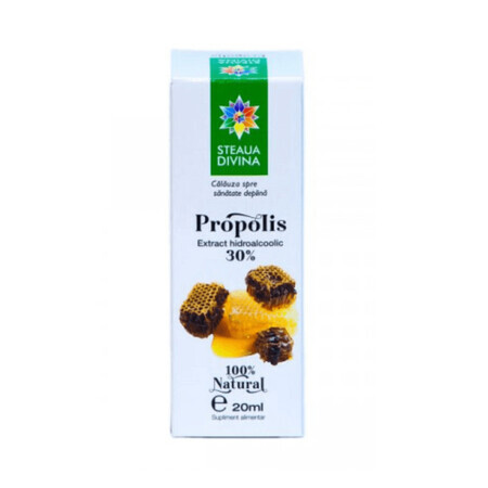 Tinctura de propolis, 20 ml, Steaua Divina