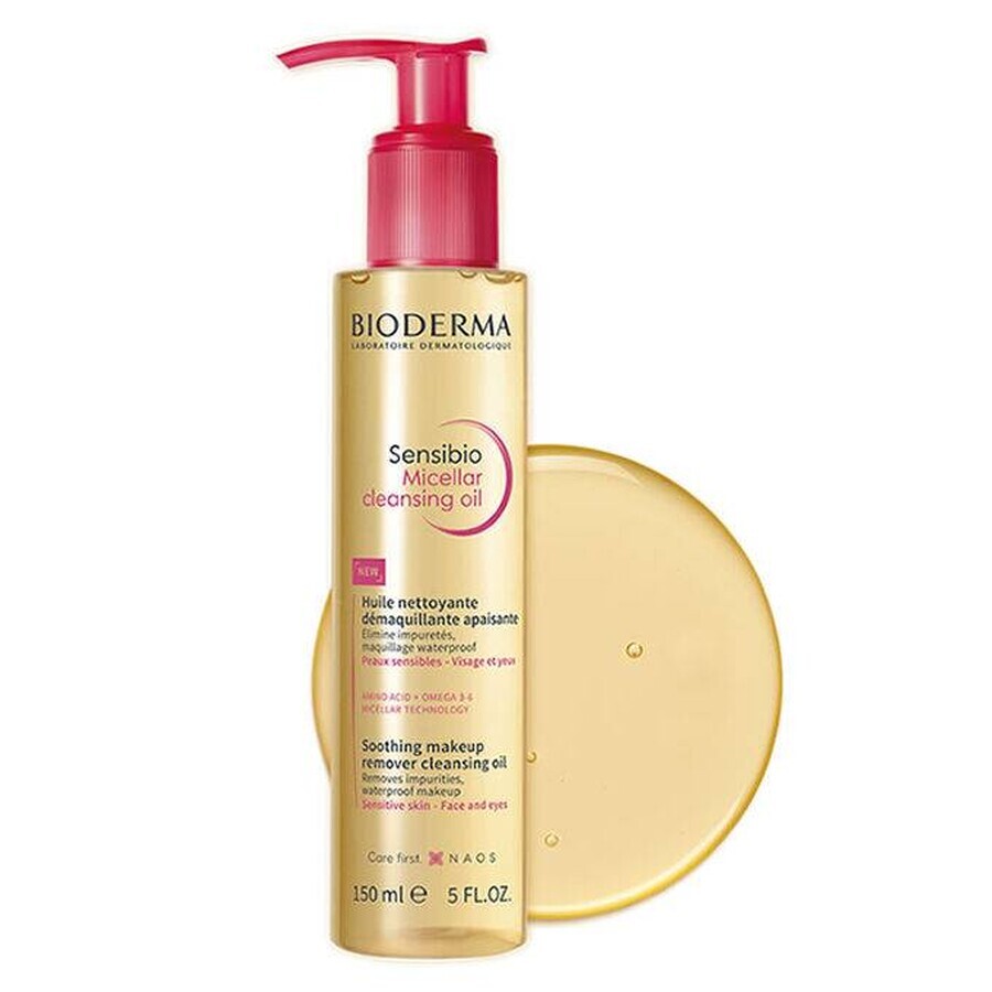 Bioderma Sensibio ulei micelar de curatare, 150 ml