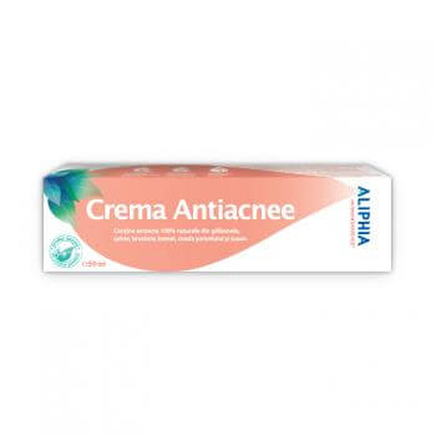 Crema antiacnee 50ml, Aliphia