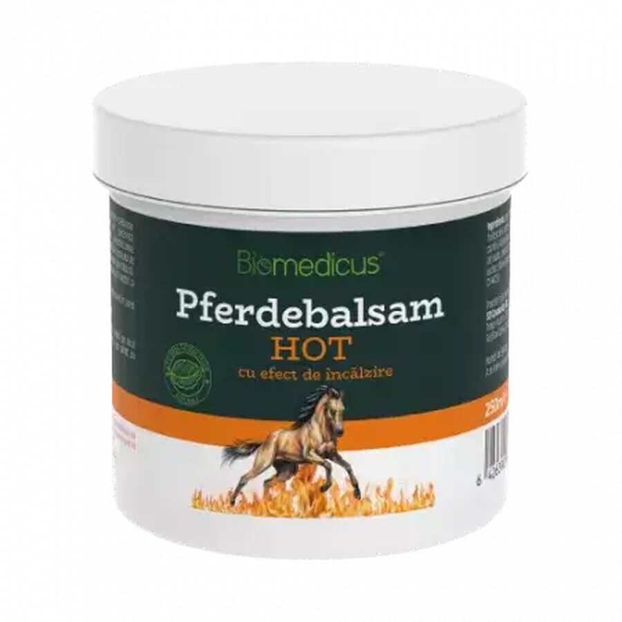 Pferdestärken Balsam mit Chili Pferdebalsam, 250 ml, Biomedicus