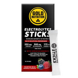 Isotonic drink with berry flavour Electrolytes, 10 sticks, Gold Nutrition