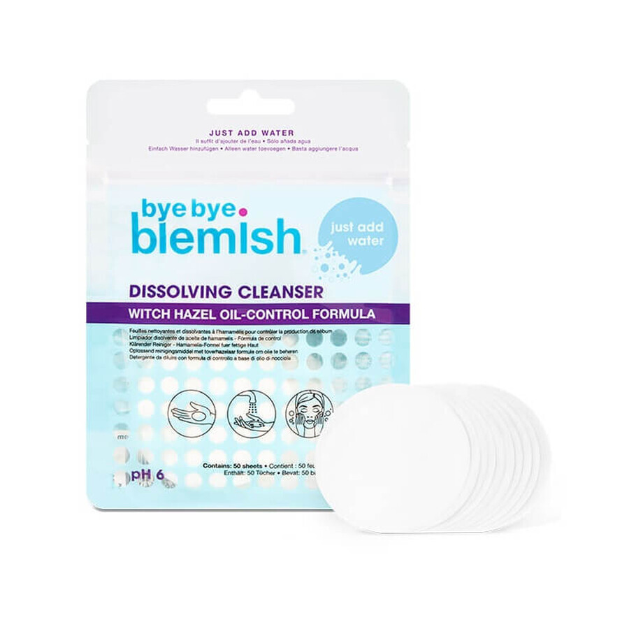Dissolving Cleanser BBB16408, 50 Stück, Bye Bye Blemish