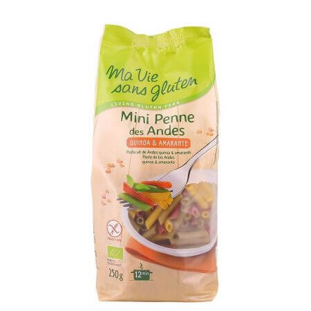 Penne bio in 3 culori, 250 g, Ma vie sans Gluten