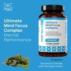 Ultimate Mind Focus Bio-Komplex, 60 Kapseln, Miravvi