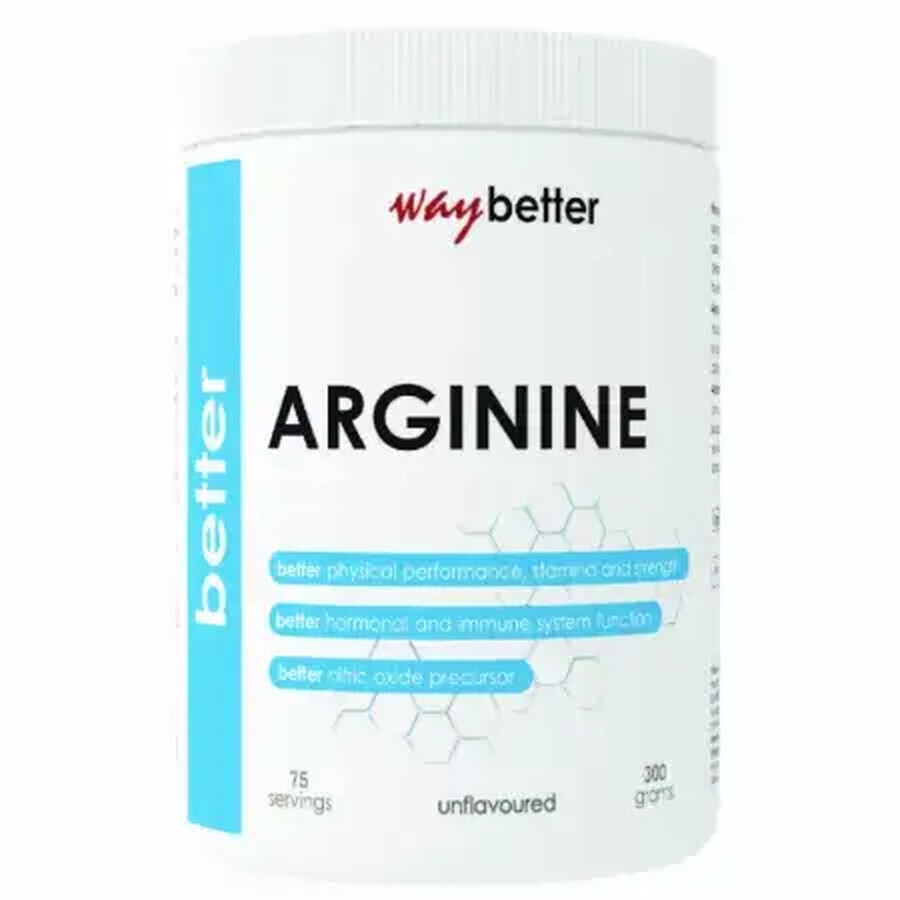 L-Arginina Pudra Better Arginine Hcl, 300 g, Way Better